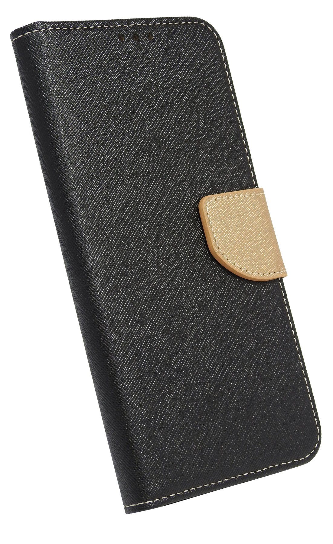 cofi1453 Handyhülle Buch Tasche "Fancy" SAMSUNG GALAXY M12 (M127F), Kunstleder Schutzhülle Handy Wallet Case Cover mit Kartenfächern, Stan