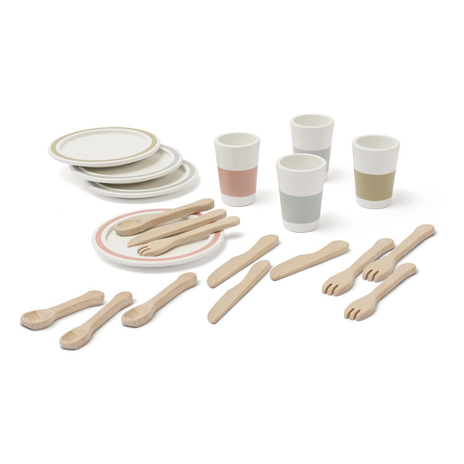 Kids Concept Spielgeschirr Serviceset Kids Bistro, günstig online kaufen