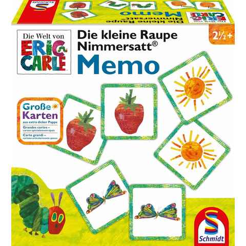 Schmidt Spiele Spiel, Die kleine Raupe Nimmersatt® - Memo