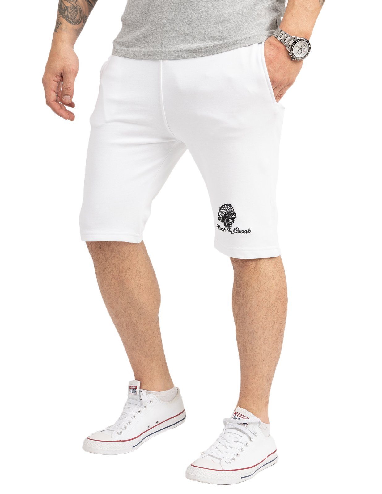 Rock Creek Sweatshorts Herren Shorts Sweatshorts günstig online kaufen