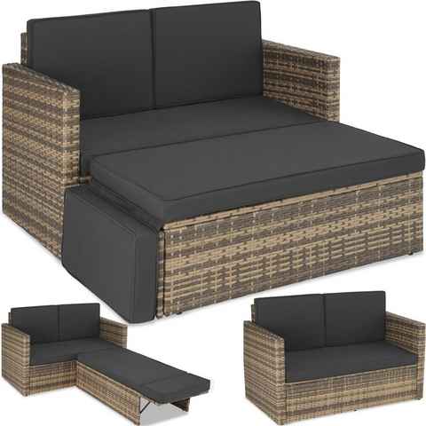 tectake Loungeset Korfu, (Set, 2-tlg)