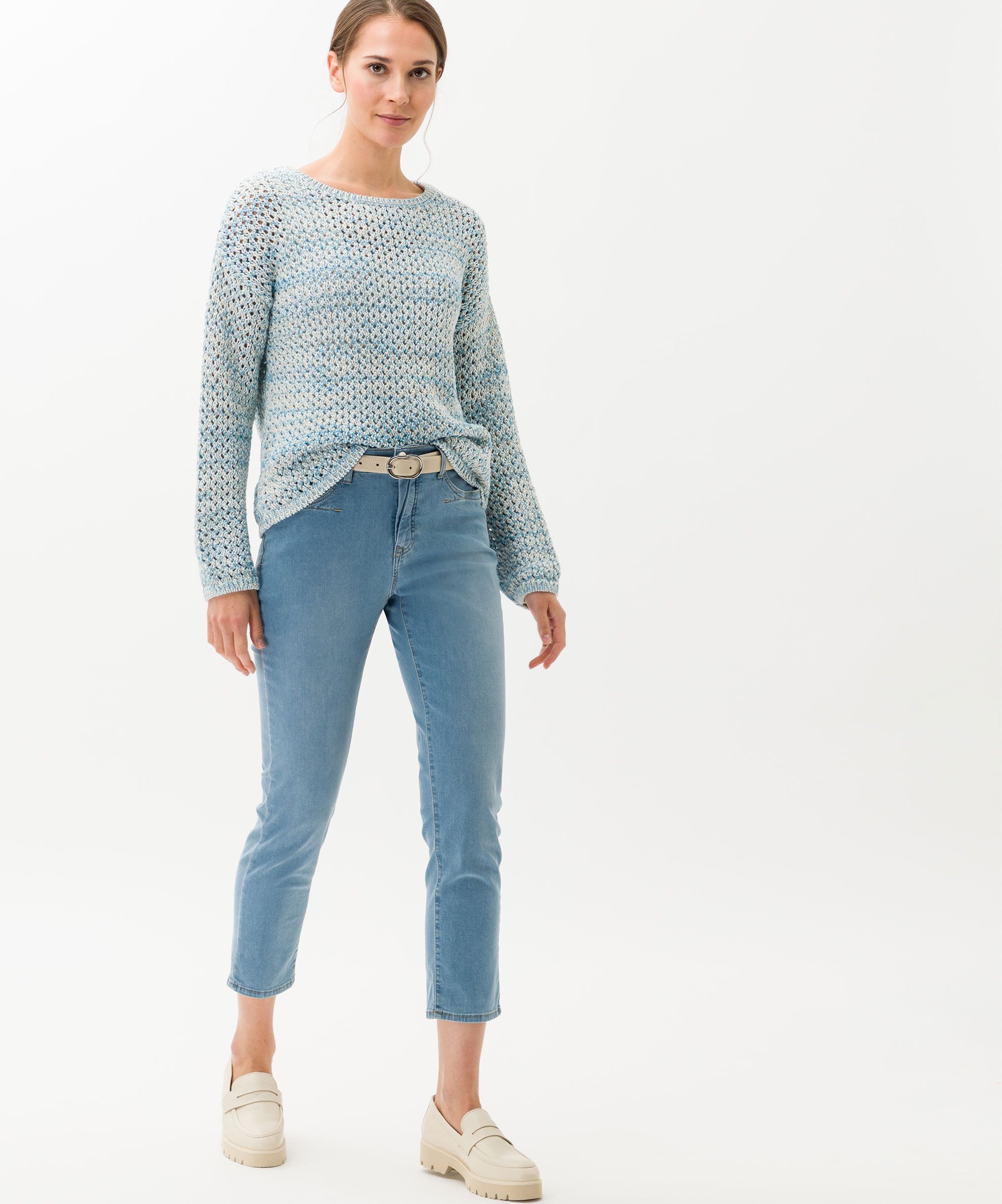 Brax Stretch-Jeans BRAX MARY S used light blue 9933020 71-7558-19 - ULTRALIGHT