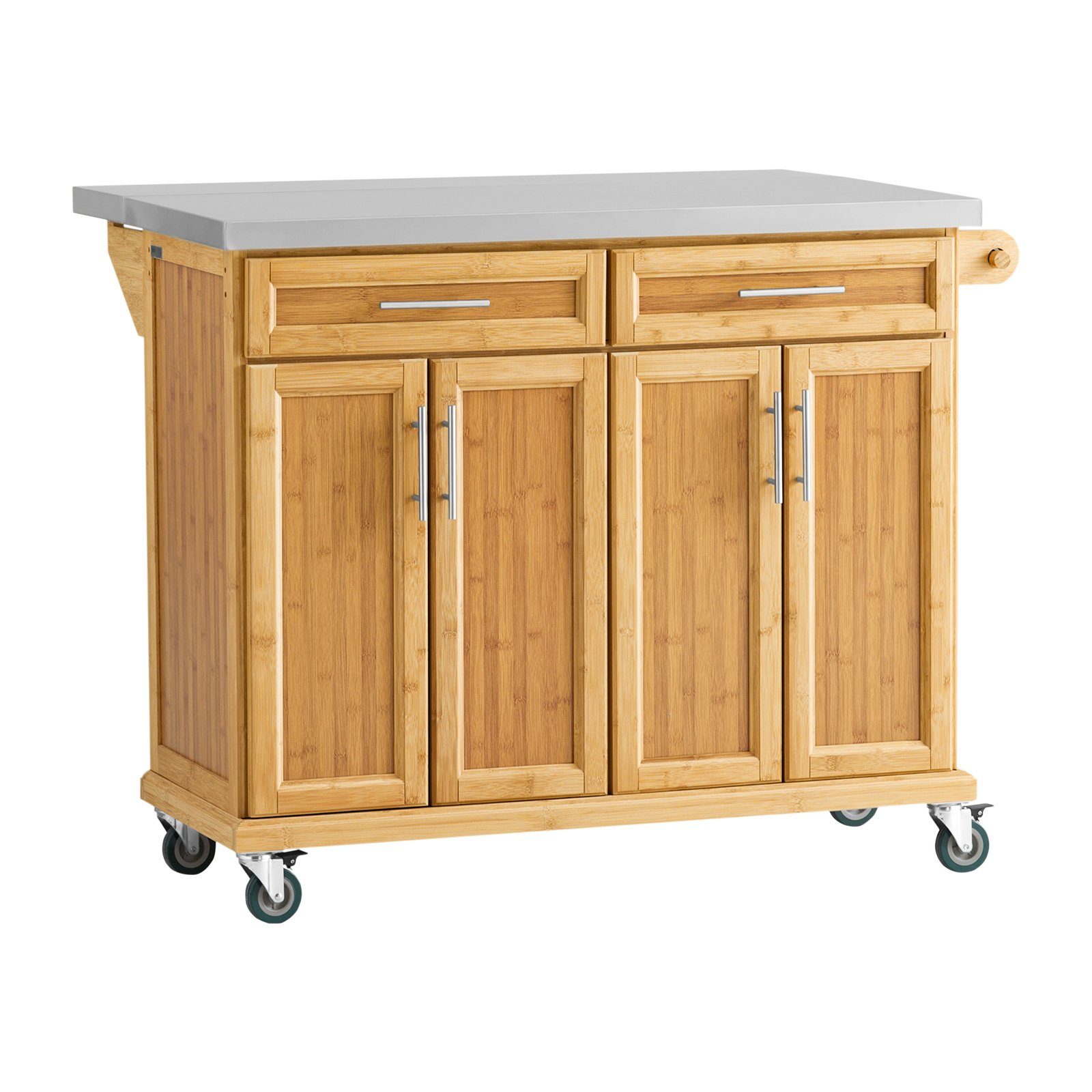 SoBuy Küchenwagen FKW69/FKW70, Küchenwagen auf Rollen, Servierwagen Rollwag günstig online kaufen