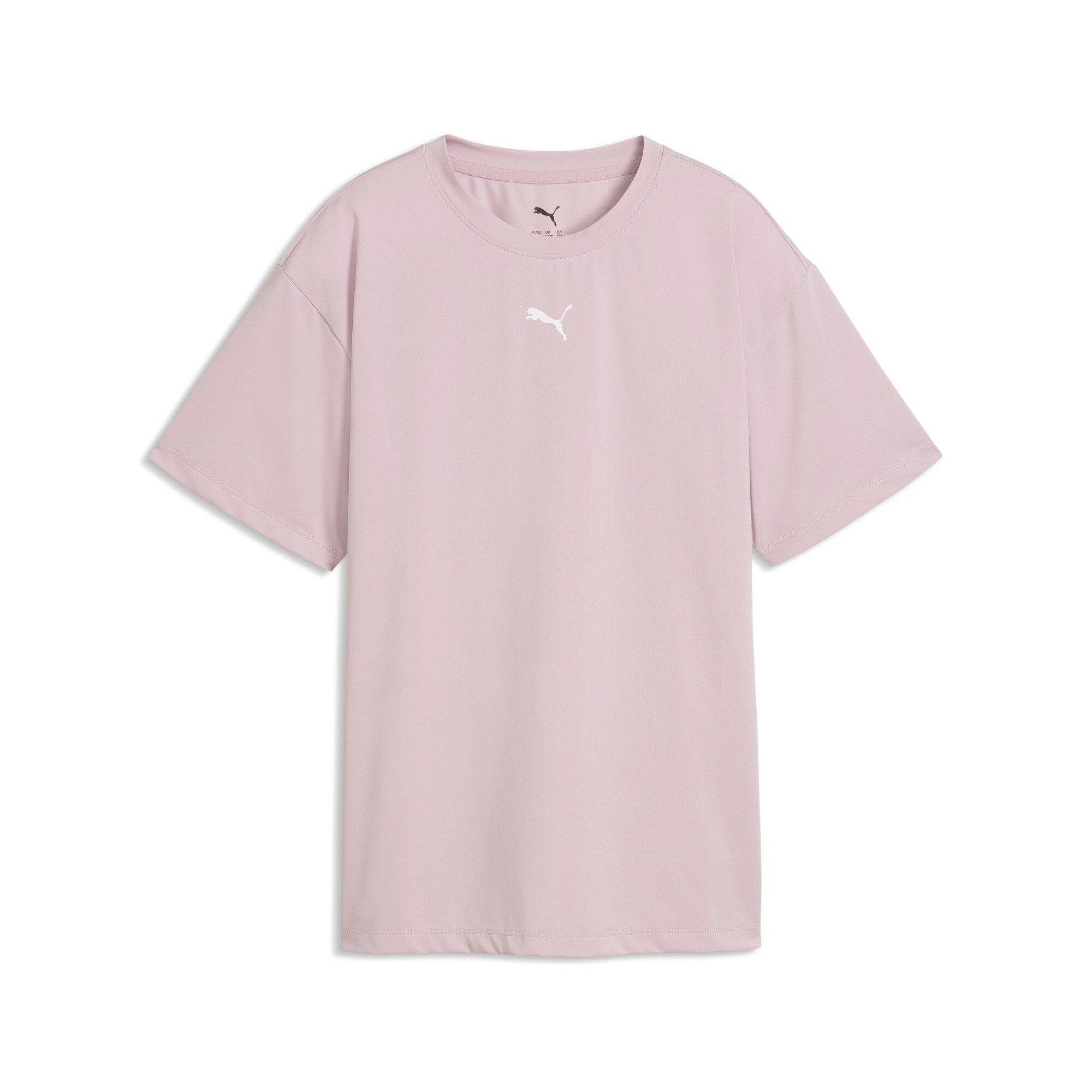 PUMA T-Shirt TAD ESS TEE G Trainings-T-Shirt, mit Rundhalsausschnitt, mit reflektierendem Logo