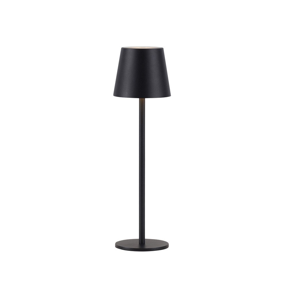SellTec LED Tischleuchte LED Tischlampe Akku Outdoor, Dimmbar, Memoryfunktion, USB, Up&Down, 1xLED-Board/2,50W/3000K, warmweiß, Up & Down Lichtaustritt, USB, Dimmbar Touchdimmer
