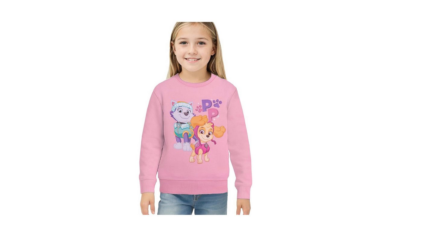 United Labels® Sweatshirt Paw Patrol Sweatshirt für Mädchen