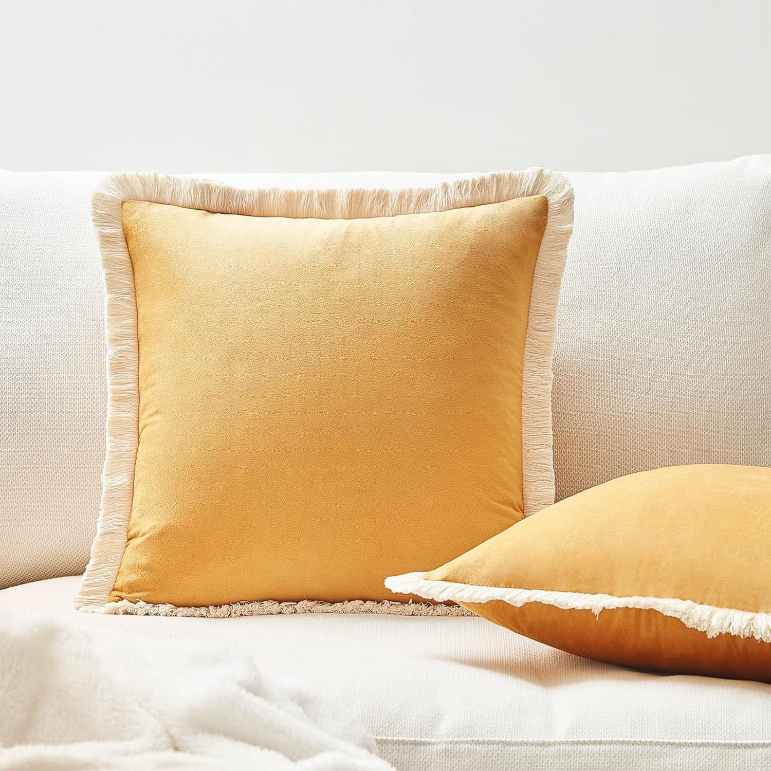 BYSURE Kissenbezüge, (2 Stück), Quasten Kissenbezug günstig online kaufen