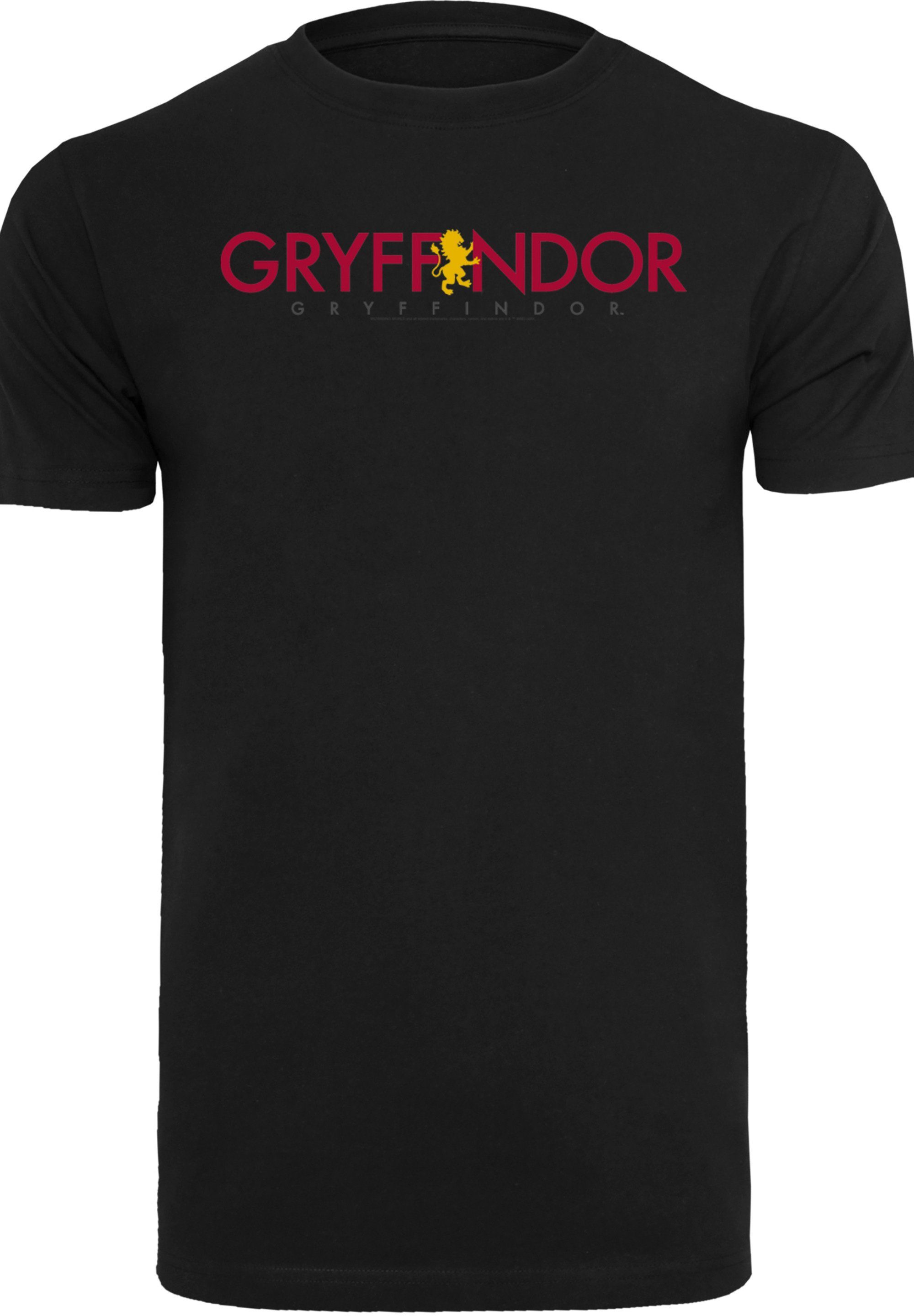 F4NT4STIC Harry Potter Gryffindor Print T-Shirt Text