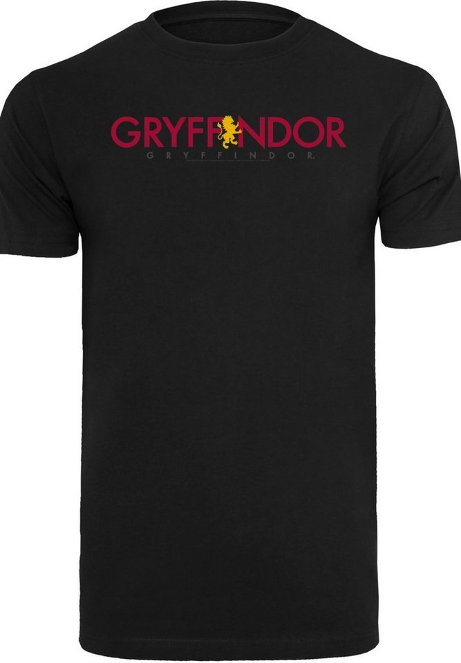 F4NT4STIC T-Shirt Harry Potter Gryffindor Text Print