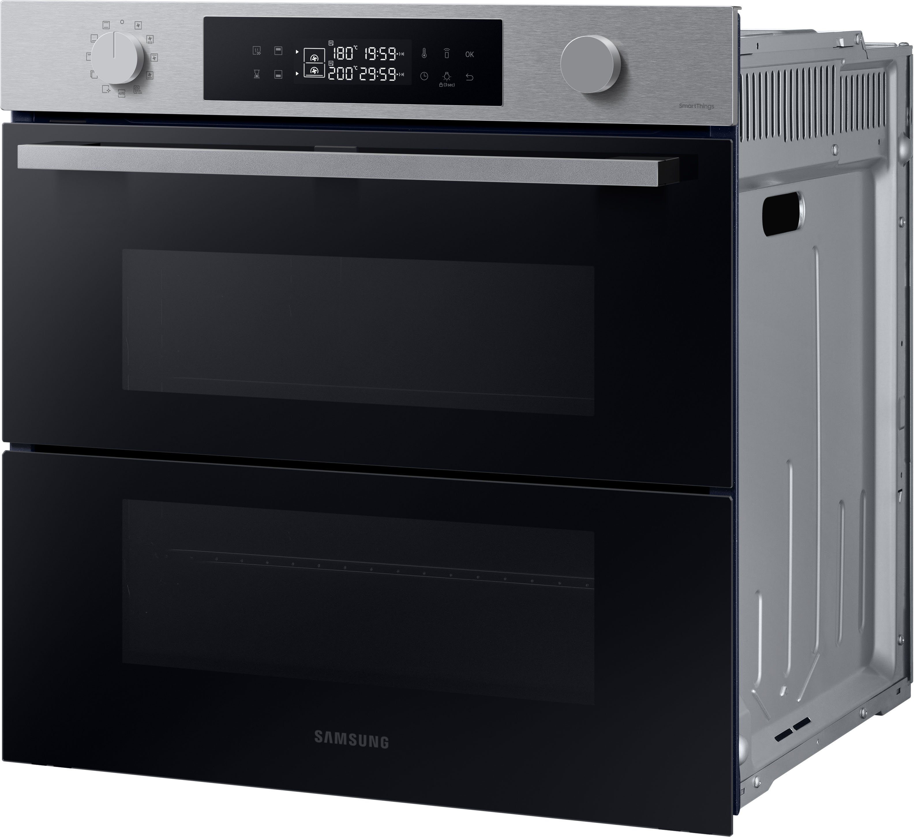 Dual Flexibilität. Maximale Zwei – Cook Garräume. Pyrolyse-Selbstreinigung, Ofen. Samsung Ein Backofen NV7B4530ZAS, Flex Pyrolyse