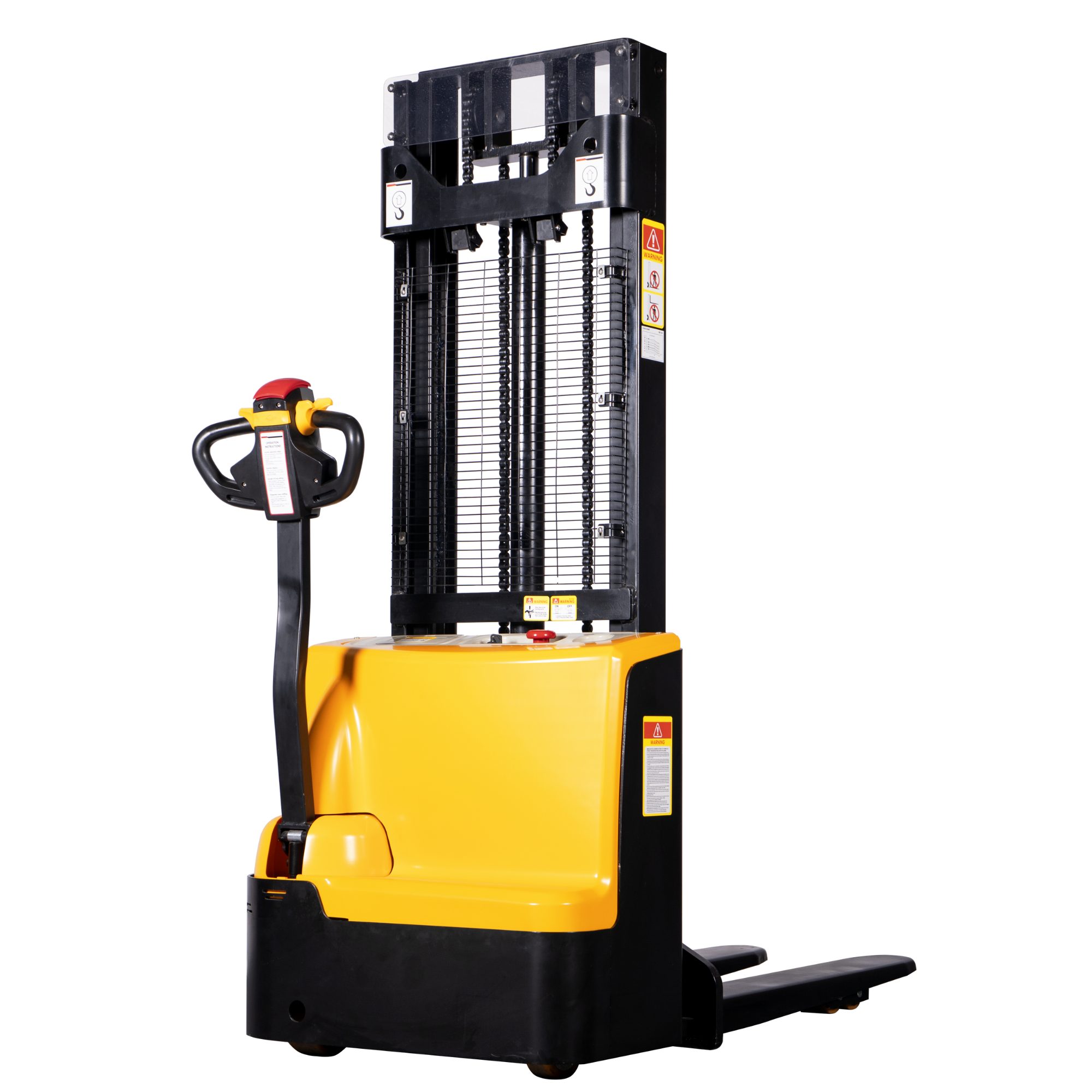 OSWALD Transportgeräte Gabelhubwagen Deichselstapler DS1535 1,5 t - 3,5 m Hubhöhe Elektrostapler