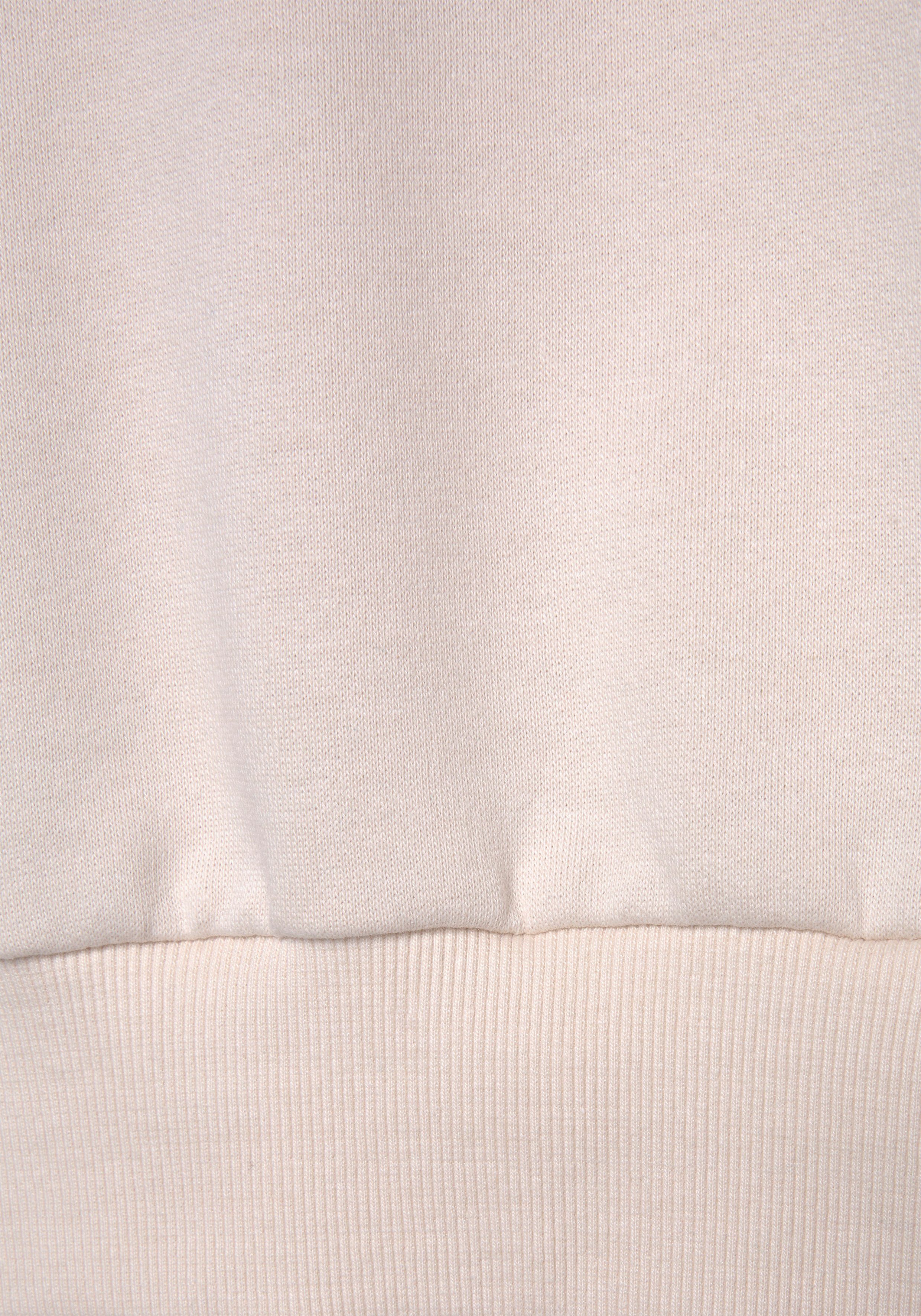 Vivance Sweater mit schönem Frontprint, Loungewear