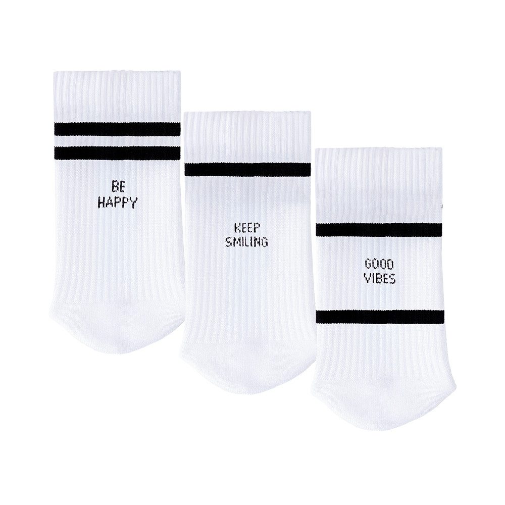 OCCULTO Tennissocken Damen & Herren Statement Tennis Socken 3er Pack (Modell: Leo) (3-Paar)