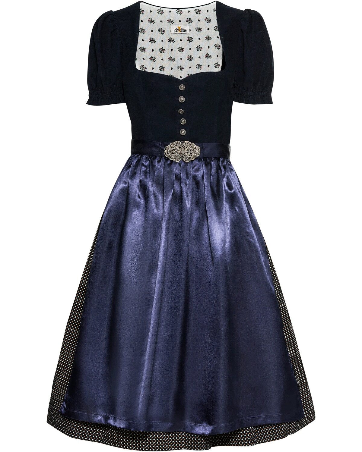 Almsach Dirndl Midi Cord-Dirndl