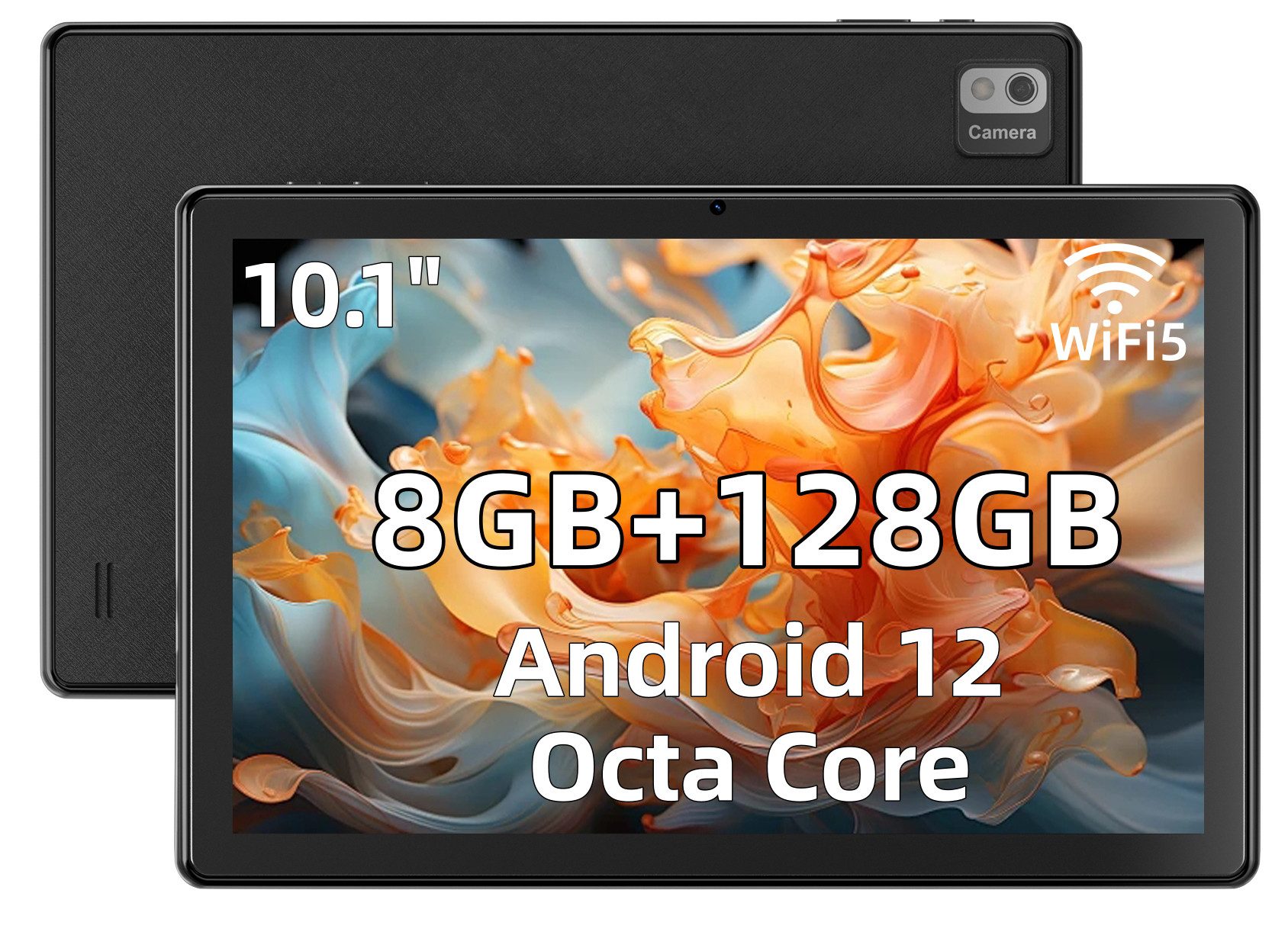MENGHU 10,1 Zoll Tablet Android 12 WIFI 4GB+64GB/8GB+128GB Grafiktablett (128 GB, Windows 11 Home, BT5.0)