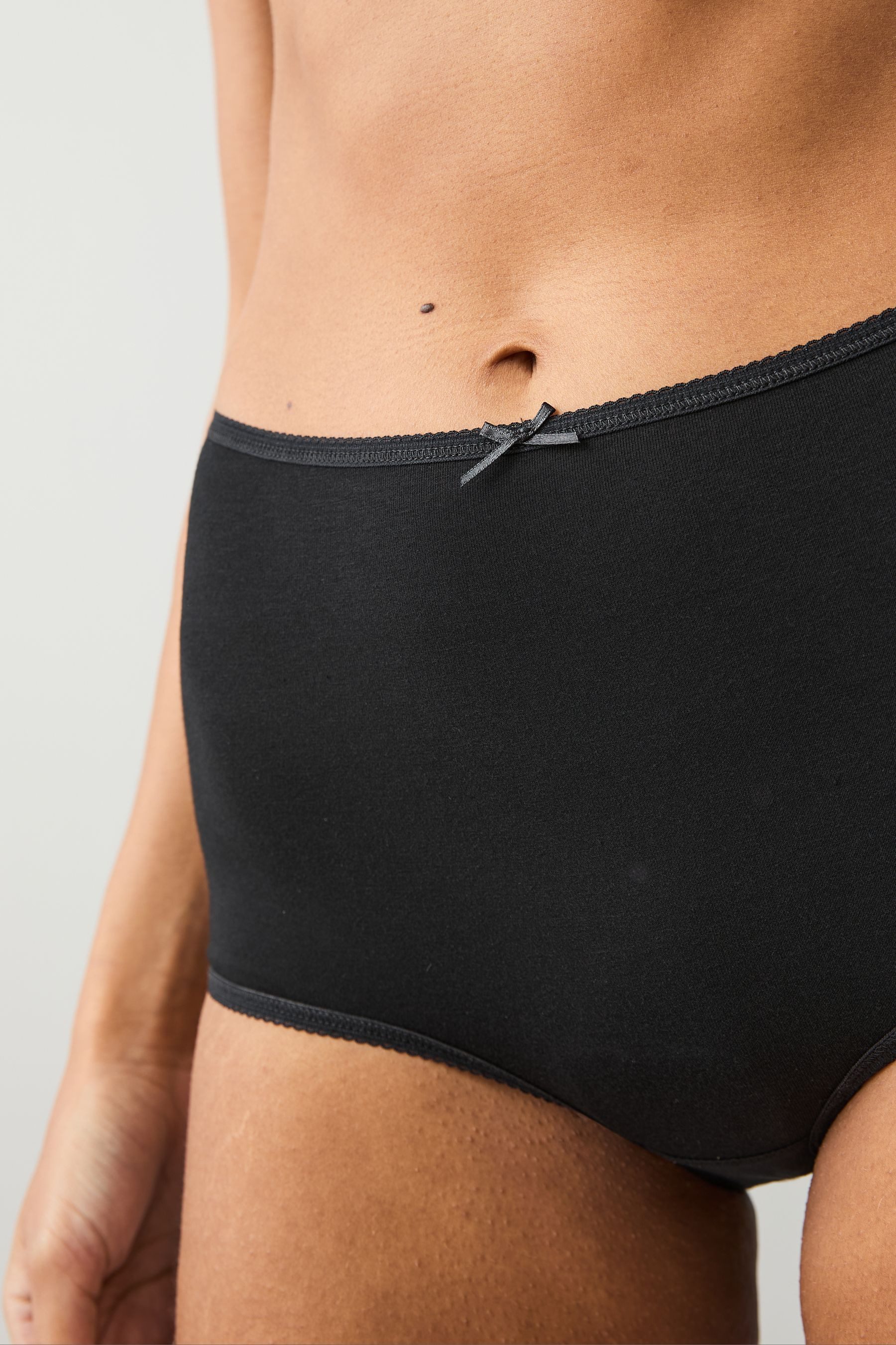 Next Taillenslip Slips mit hohem Baumwollanteil, 7er-Pack, voll (7-St) – Bild 3 von 5