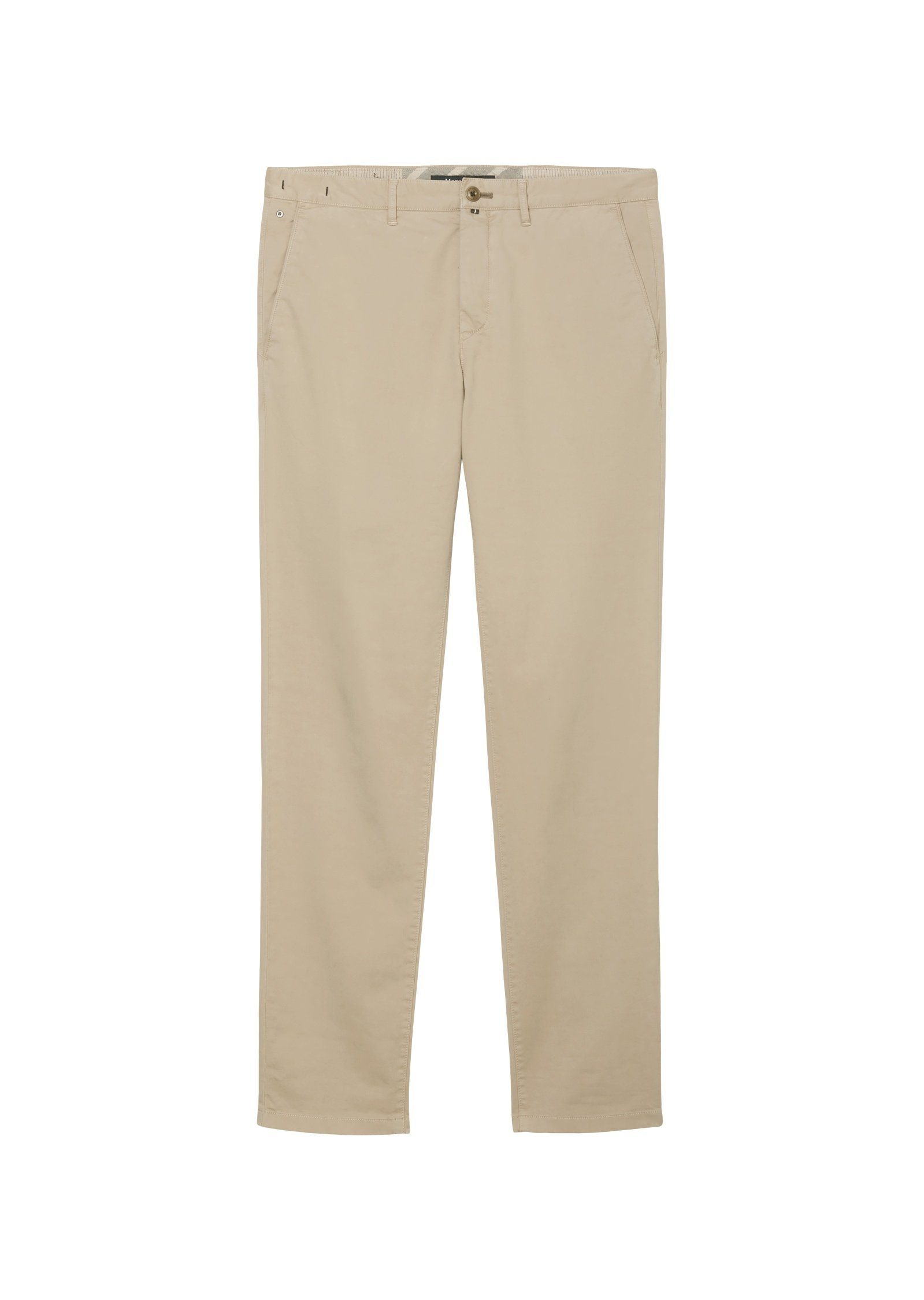 aus Marc Bio-Baumwoll-Twill Chinohose O'Polo beige