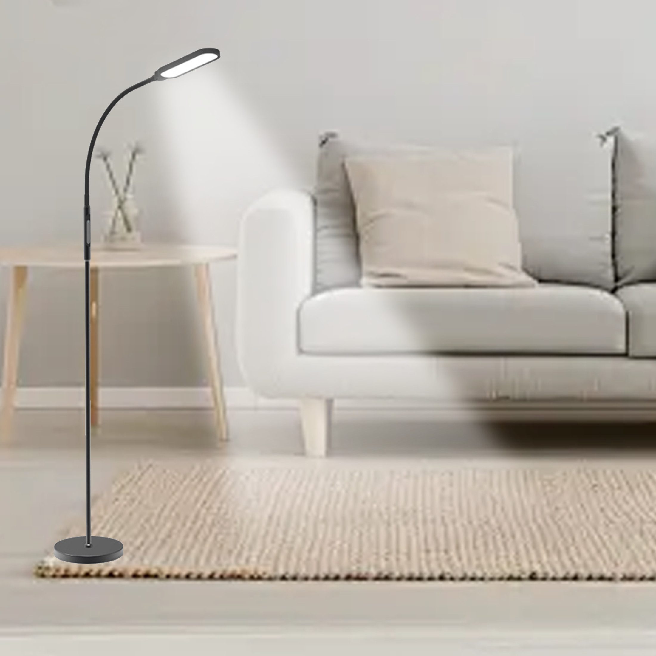 YINDN Stehlampe Dimmbare LED Stehleuchte mit günstig online kaufen