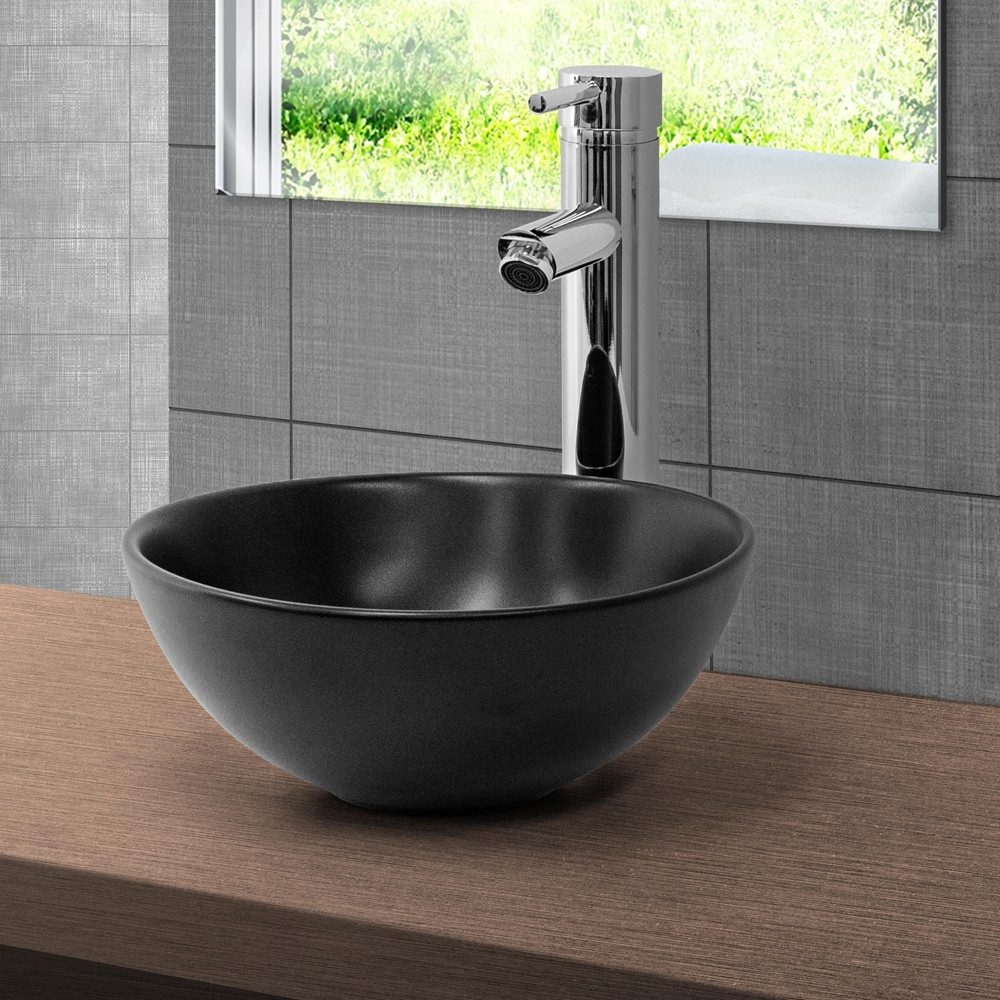 LuxeBath Waschbecken Aufsatzwaschbecken aus Keramik für günstig online kaufen