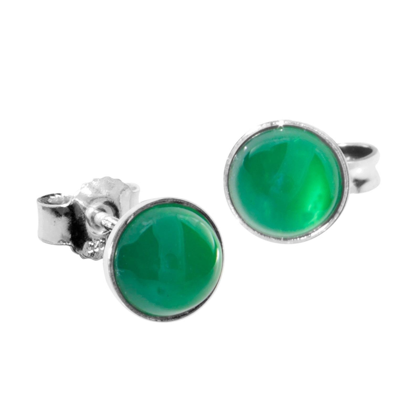 Paar Ohrstecker Ostsee-Schmuck Ohrstecker Classic 6 mm Ohrstecker Classic 6 mm