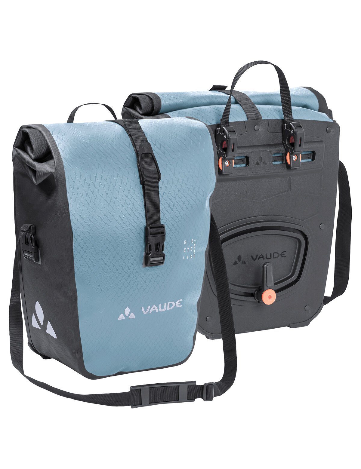VAUDE Gepäckträgertasche Aqua Front (rec) (2-tlg., 2), Made in Germany