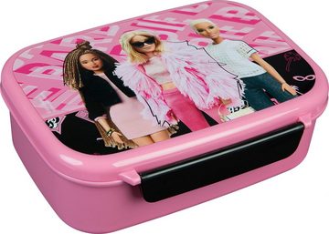Scooli Lunchbox Brotzeitdose & Trinkflasche, Barbie, Kunststoff, (Set, 2-tlg), mit Trinkflasche