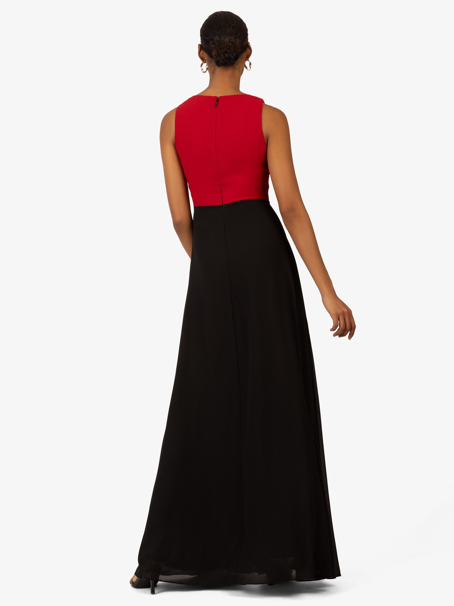 Kraimod Abendkleid im Zwei-Farben-Design