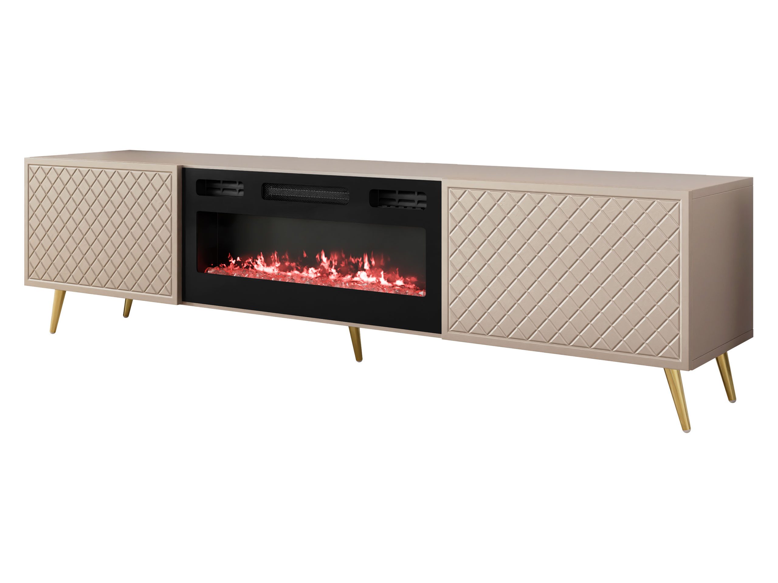 MIRJAN24 TV-Schrank Temerra mit Kamin (mit günstig online kaufen
