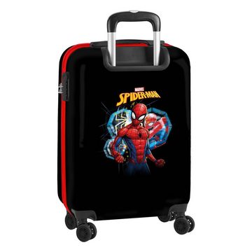 Spiderman Trolley Spiderman Koffer für die Kabine Hero Schwarz 20 34,5 x 55 x 20 cm