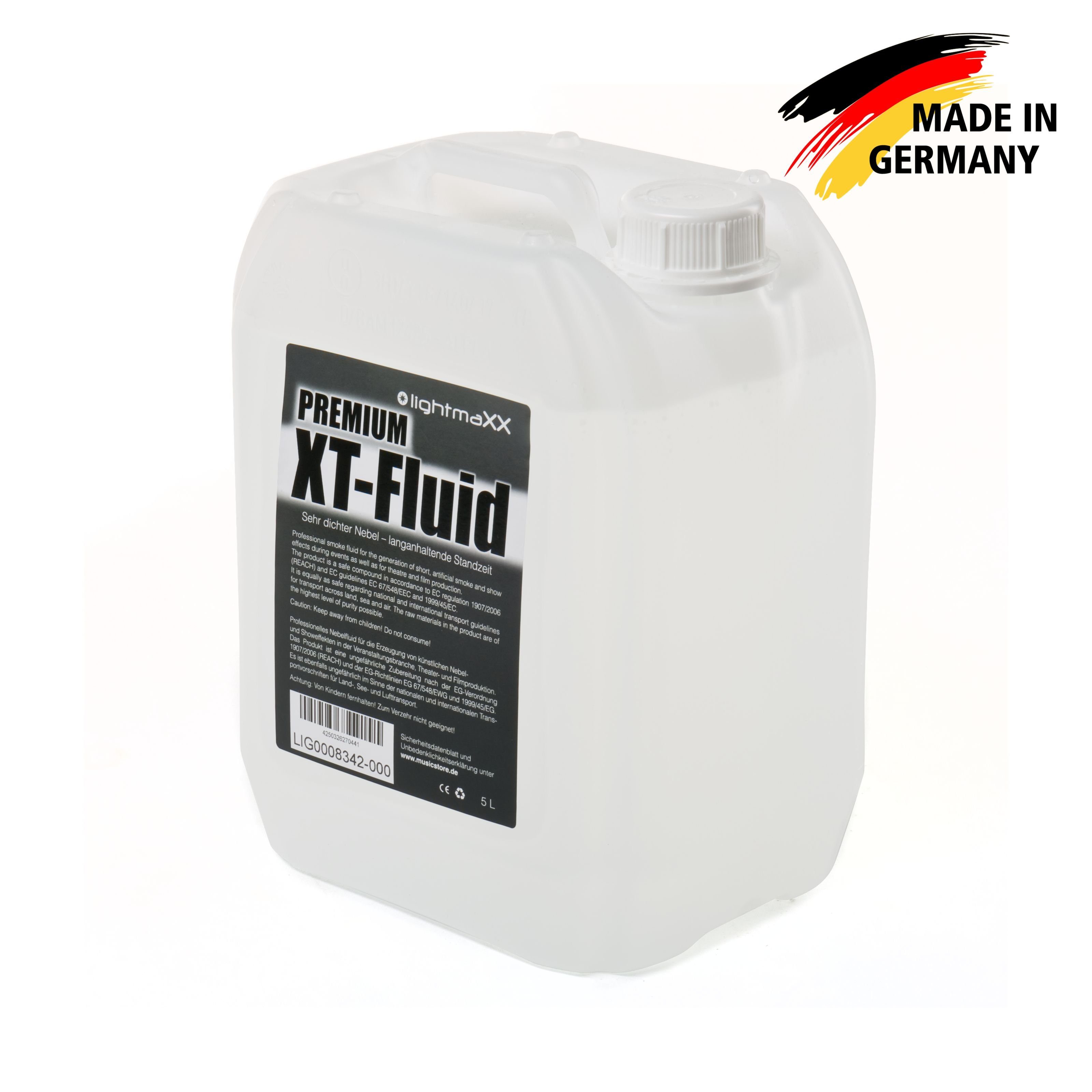 lightmaXX Discolicht, Nebelfluid, Hochdichtes Nebelfluid, Verdampfernebelmaschinen
