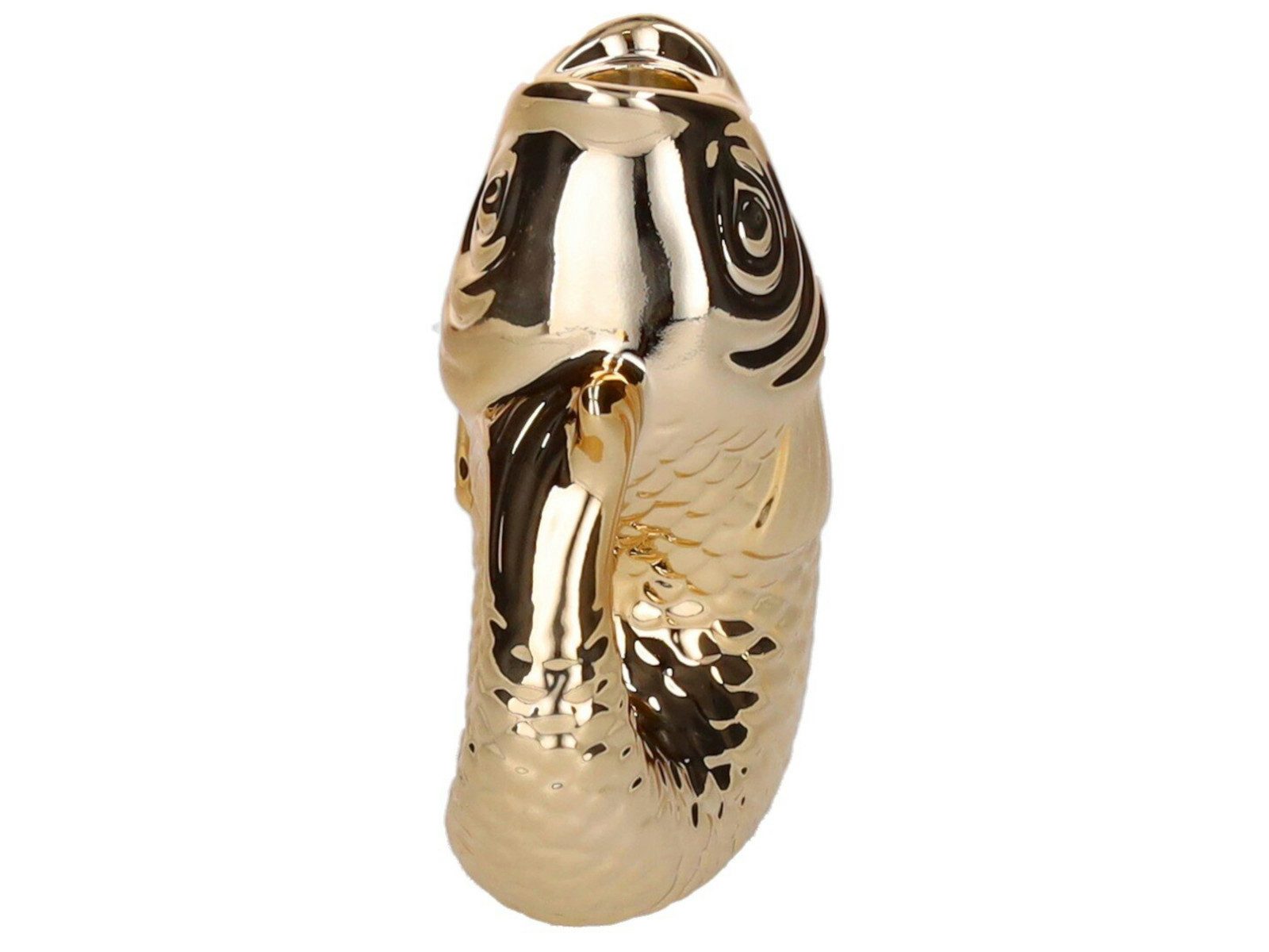Giftcompany Kerzenhalter Monsieur Carafon Kerzenhalter Fisch S gold 16,2cm günstig online kaufen