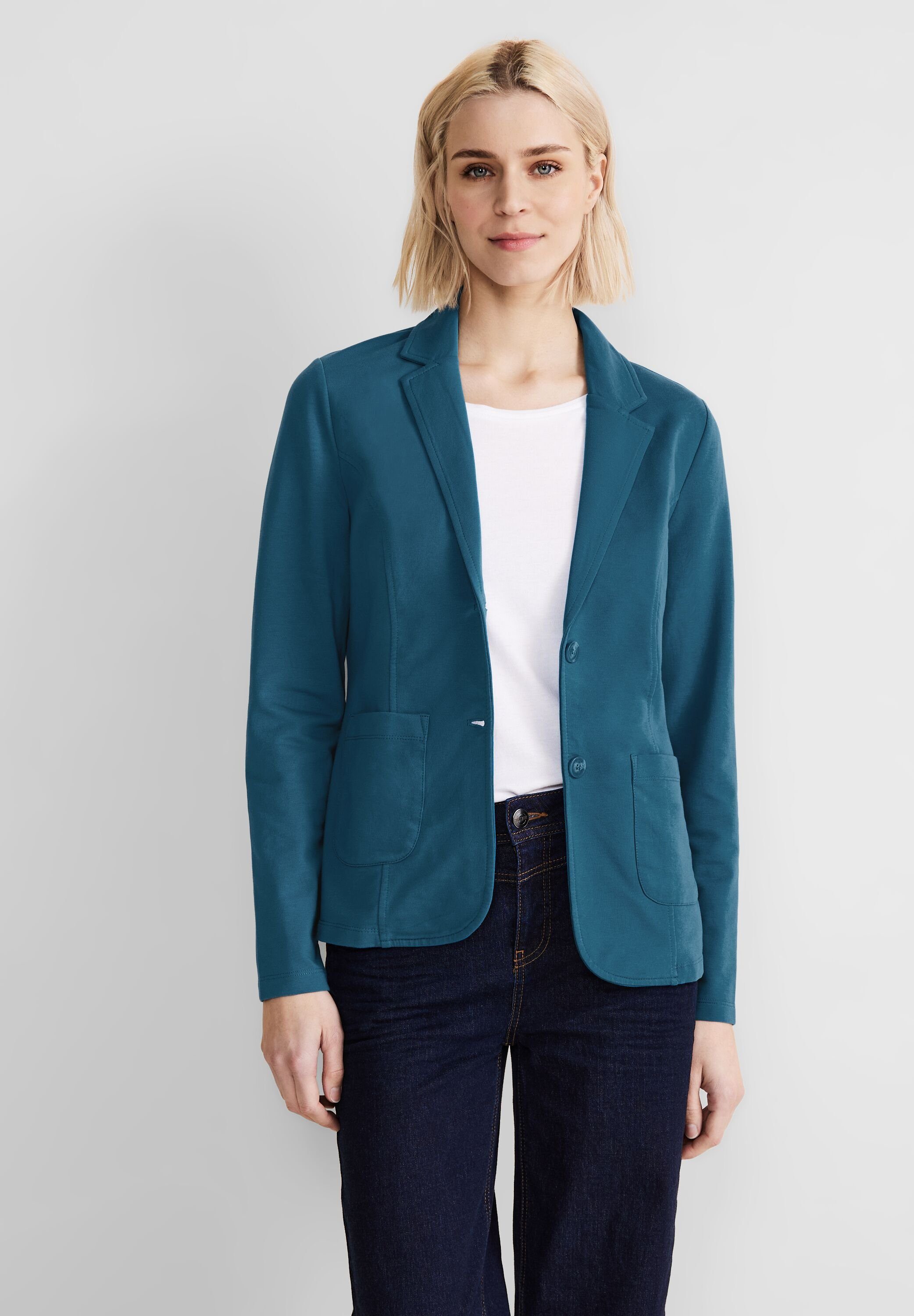 STREET ONE Kurzblazer mit Reverskragen