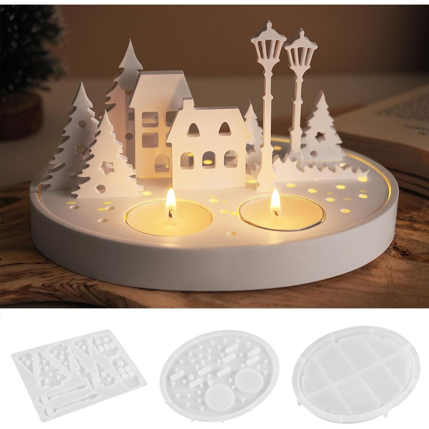 LuxusKollektion Silikonform Silikonform Weihnachten 3-teilig