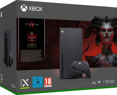 Microsoft Xbox Series X - Diablo IV Code 1TB (Bundle, Set), 4K - HDR - Spielkonsole