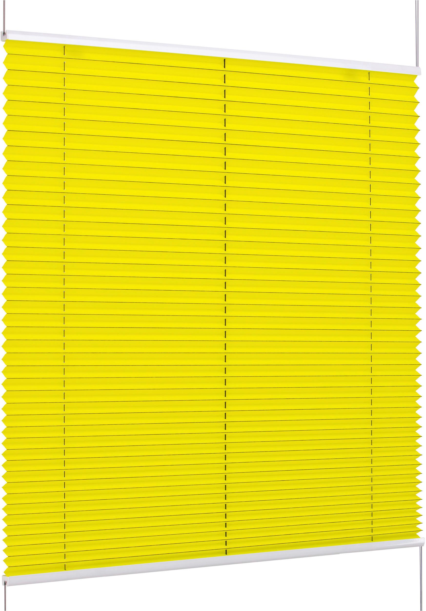 K-HOME Plissee Klemmfix FLORIDA Stripe mit patentiertem Design, Lichtschutz, ohne Bohren, verspannt, Klemmfix, patentiertes Design