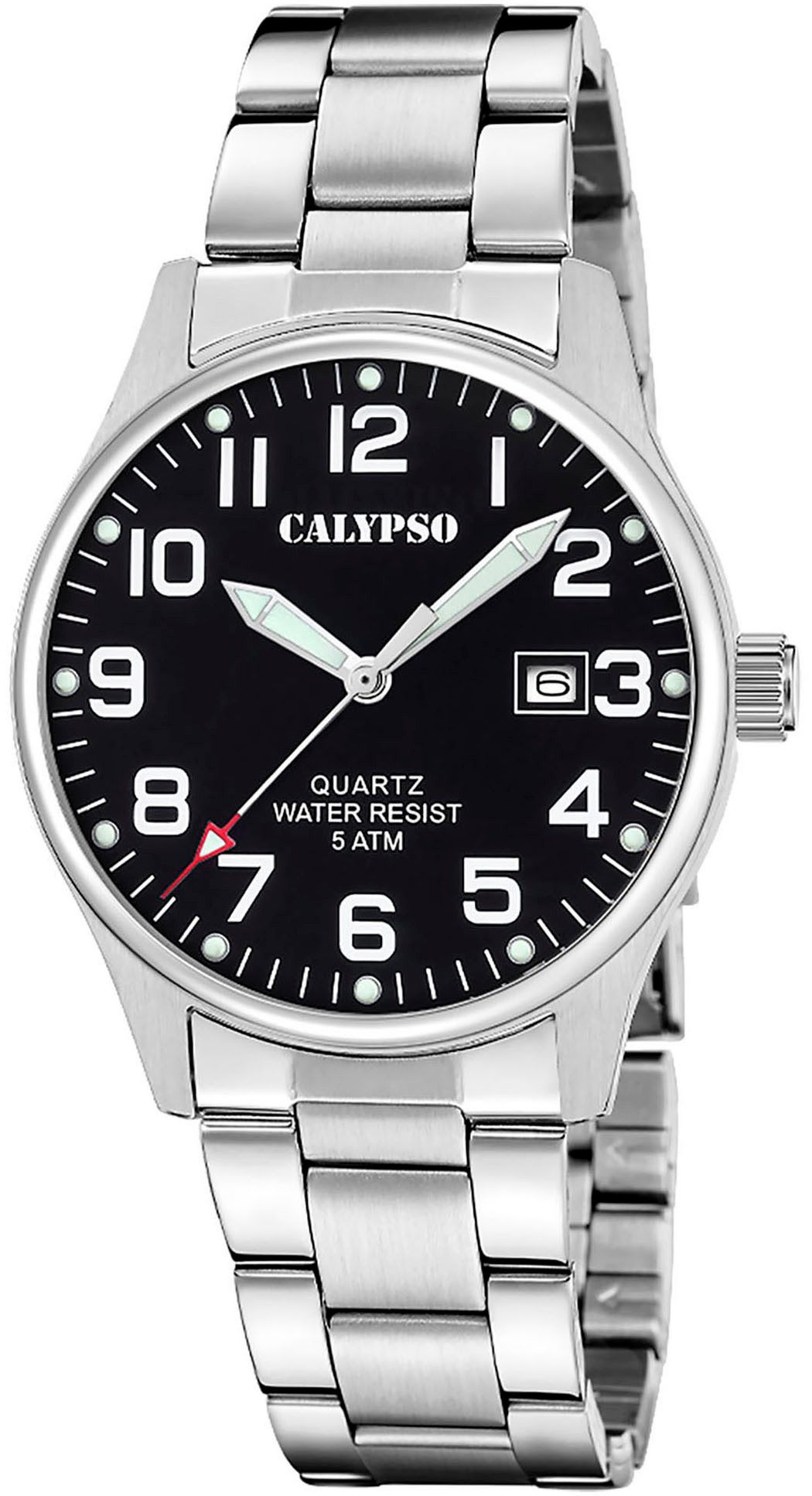 CALYPSO WATCHES Quarzuhr Basic K5860/4, Armbanduhr, Herrenuhr, Edelstahlarm günstig online kaufen
