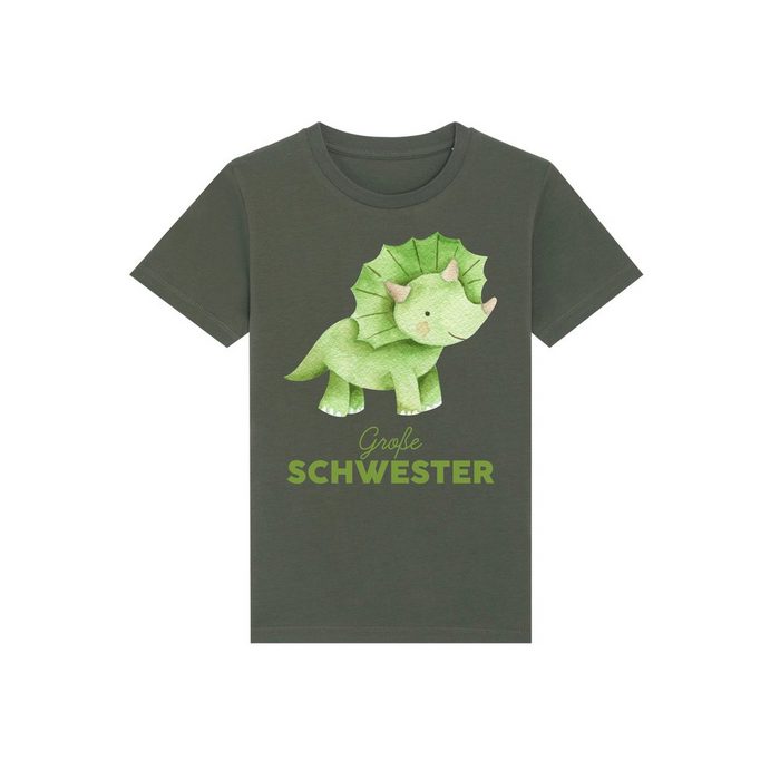 wat? Apparel Print-Shirt Dinosaurier 01 Große Schwester (1-tlg)