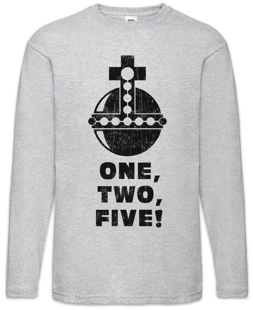 Langarmshirt One Two Five Langarm T-Shirt Monty Fun Knights Python and the holy