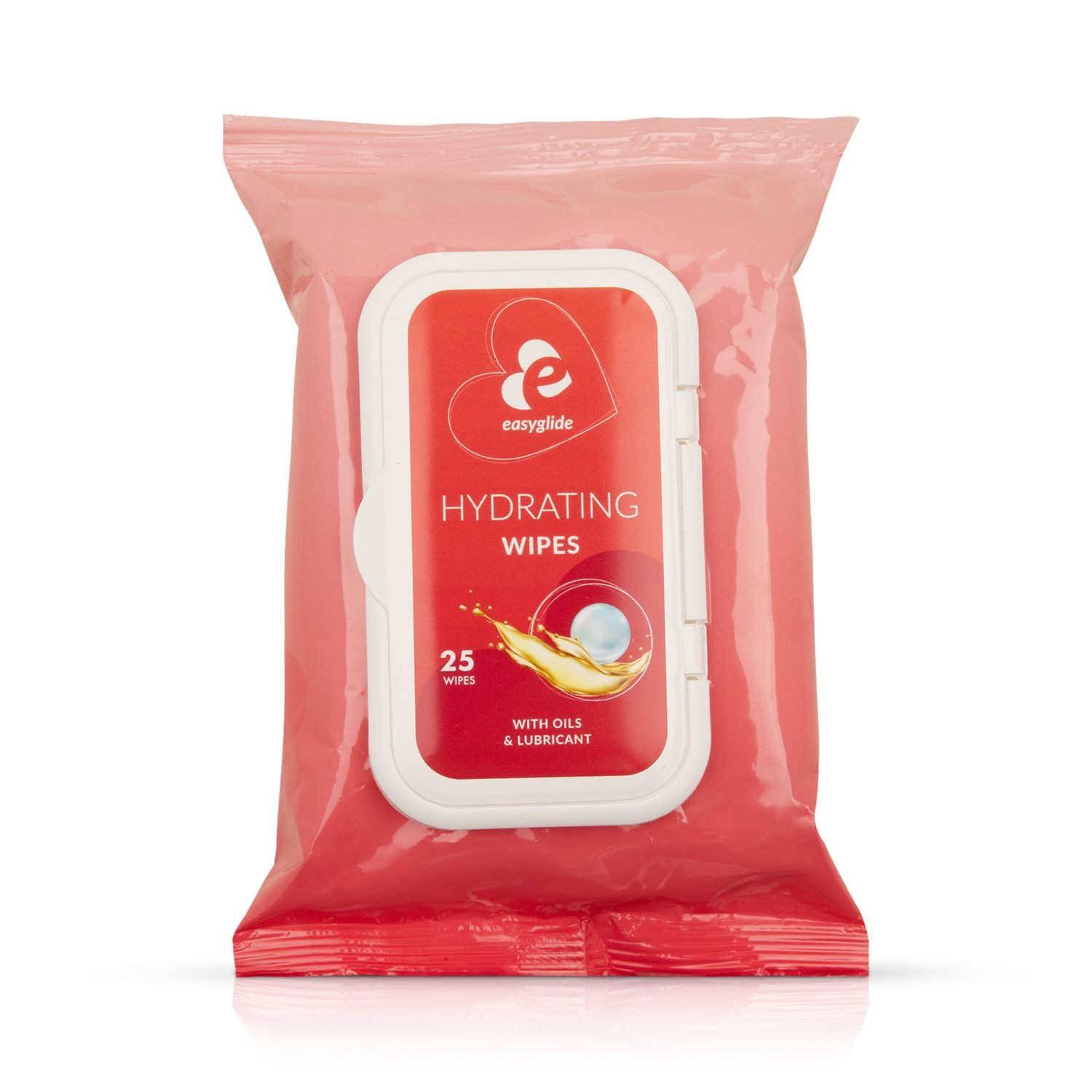 Gleitgel EasyGlide Feuchtigkeitstücher mit Gleitmittel und Ölen