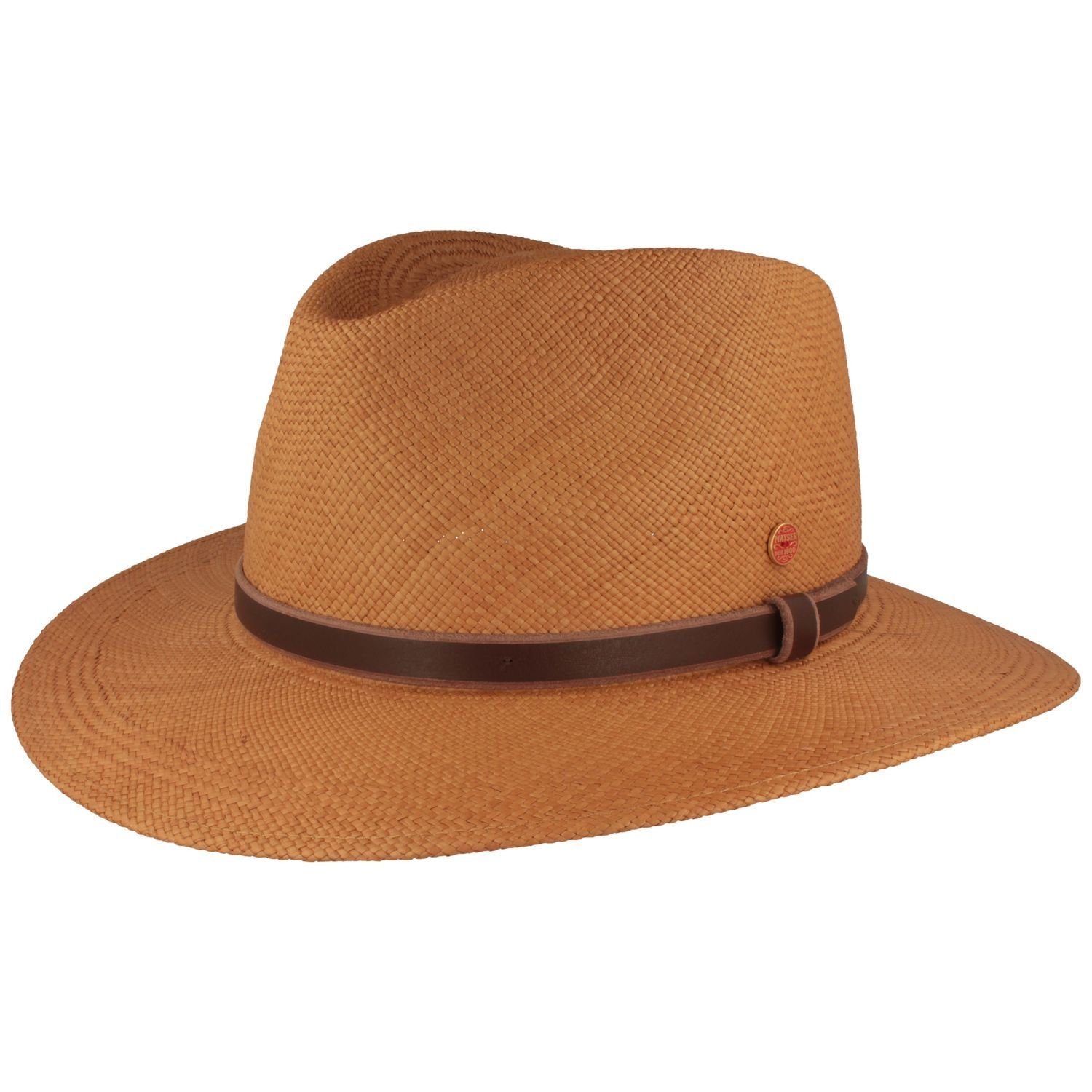 Hut UV und Lederband Panama Enrico Strohhut original Schutz mit 60 Mayser
