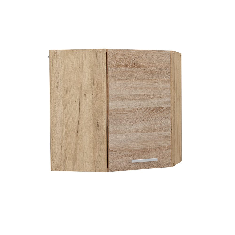 Vicco Eckhängeschrank R-Line, Sonoma/Goldkraft Eiche, 57 günstig online kaufen