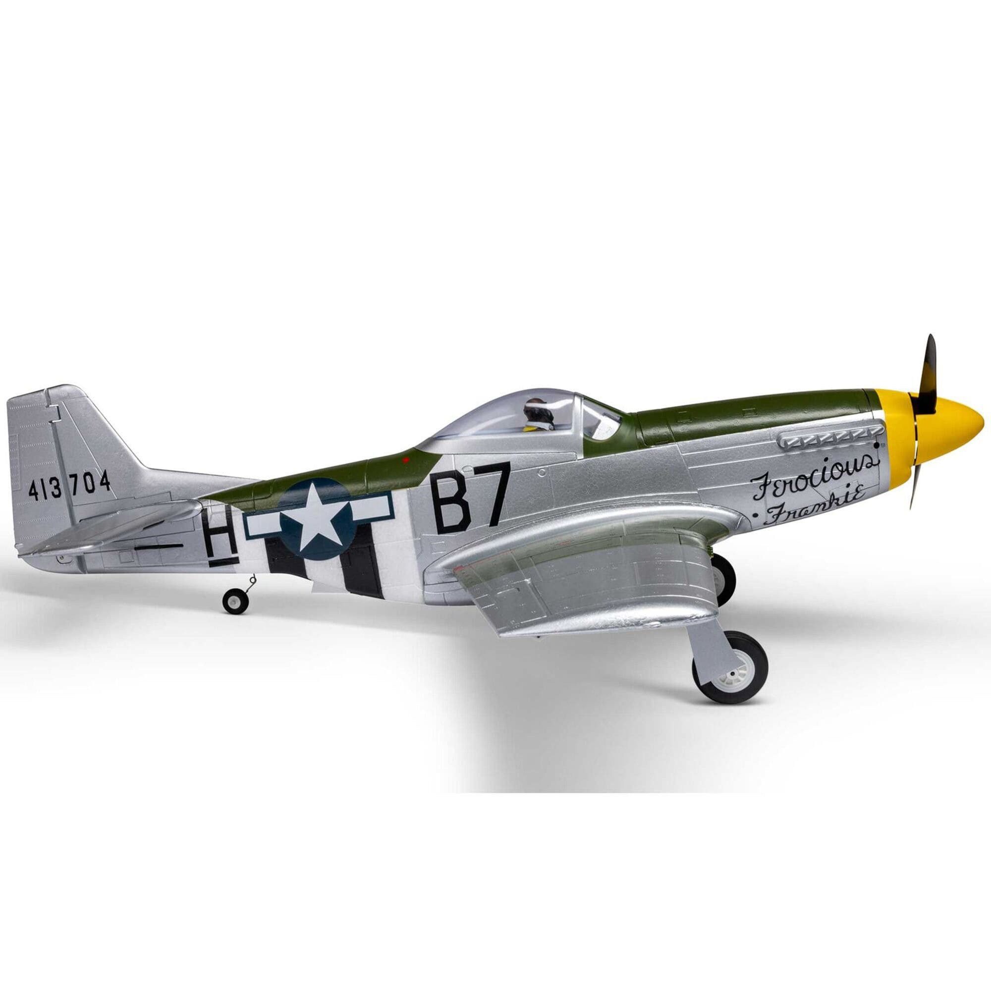 E-flite RC-Flugzeug E-flite P-51D Mustang 1.0m BNF Basic mit AS3X, SAFE RC Flugzeug