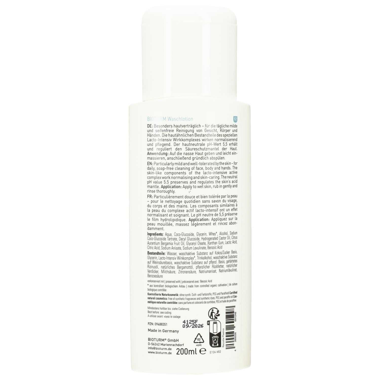 Bioturm Duschgel BIOTURM Waschlotion Nr.12 Flasche