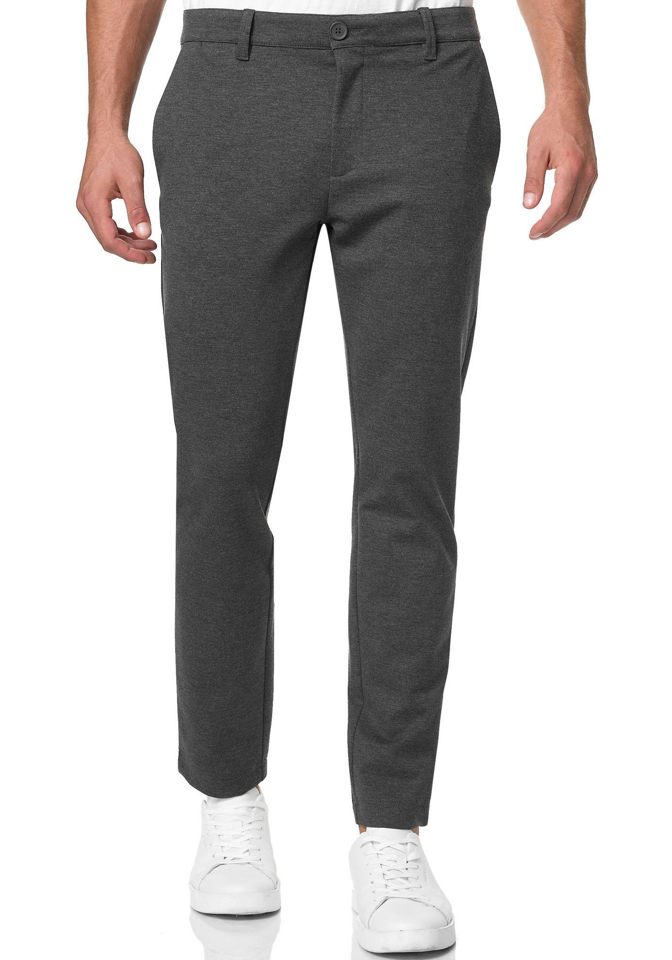 Indicode Anzughose "INRoedekro", gepflegter Look mit gerade geschnittener B günstig online kaufen