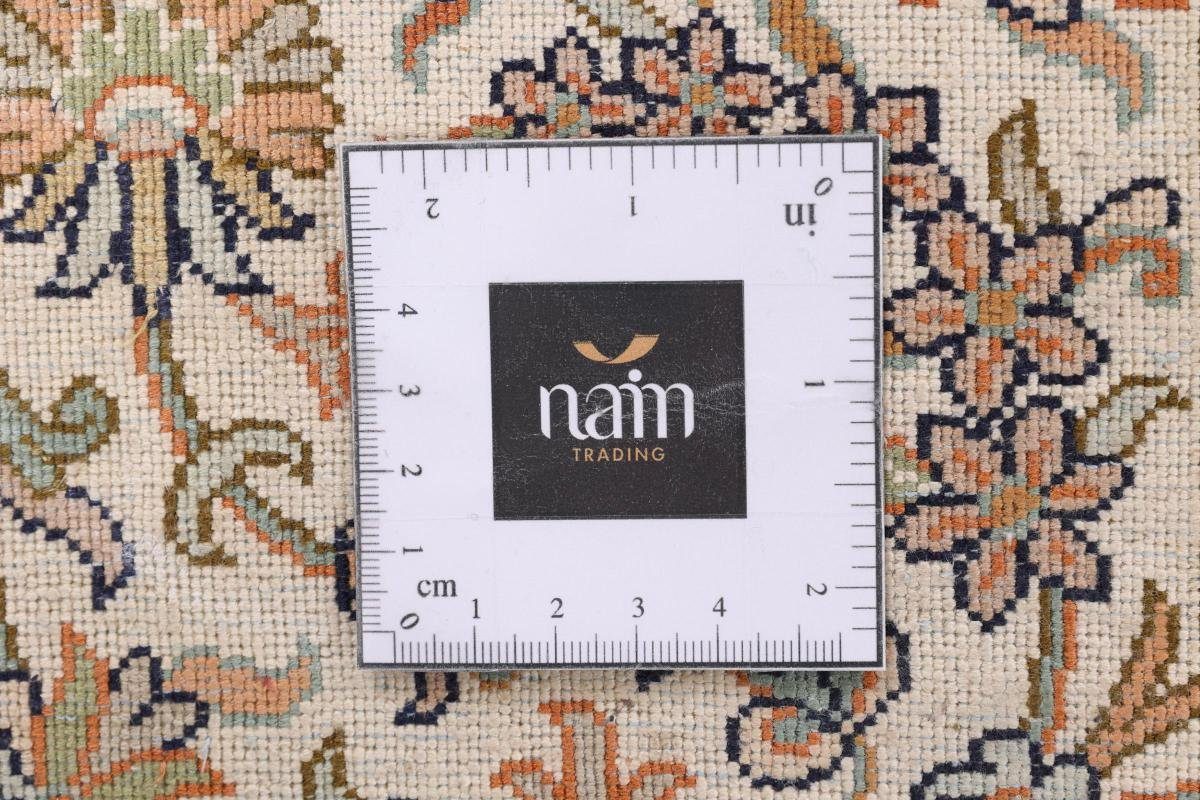 Seide rechteckig, Trading, Seidenteppich Handgeknüpfter Kaschmir Nain mm Orientteppich, 4 210x305 Höhe: