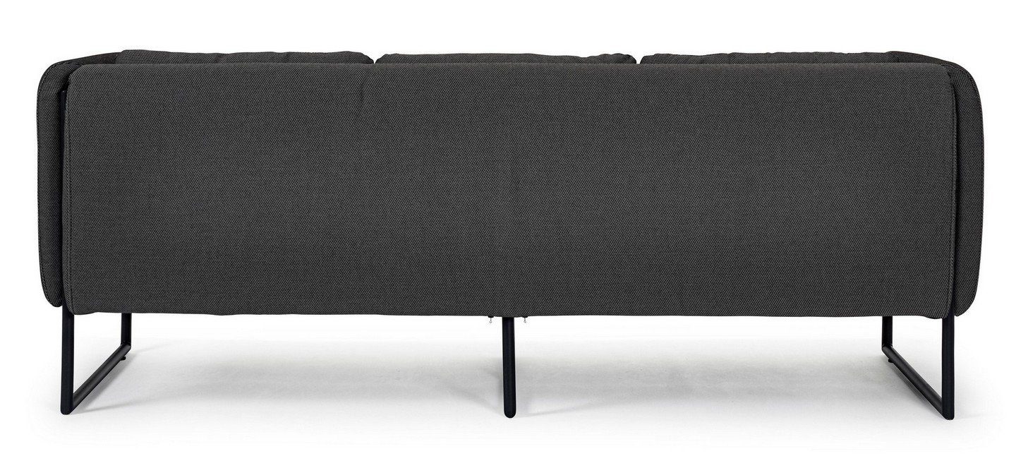 Pixel Sofa Couch 186x74x72cm Sofa Sofa Natur24 Aluminium Anthrazit