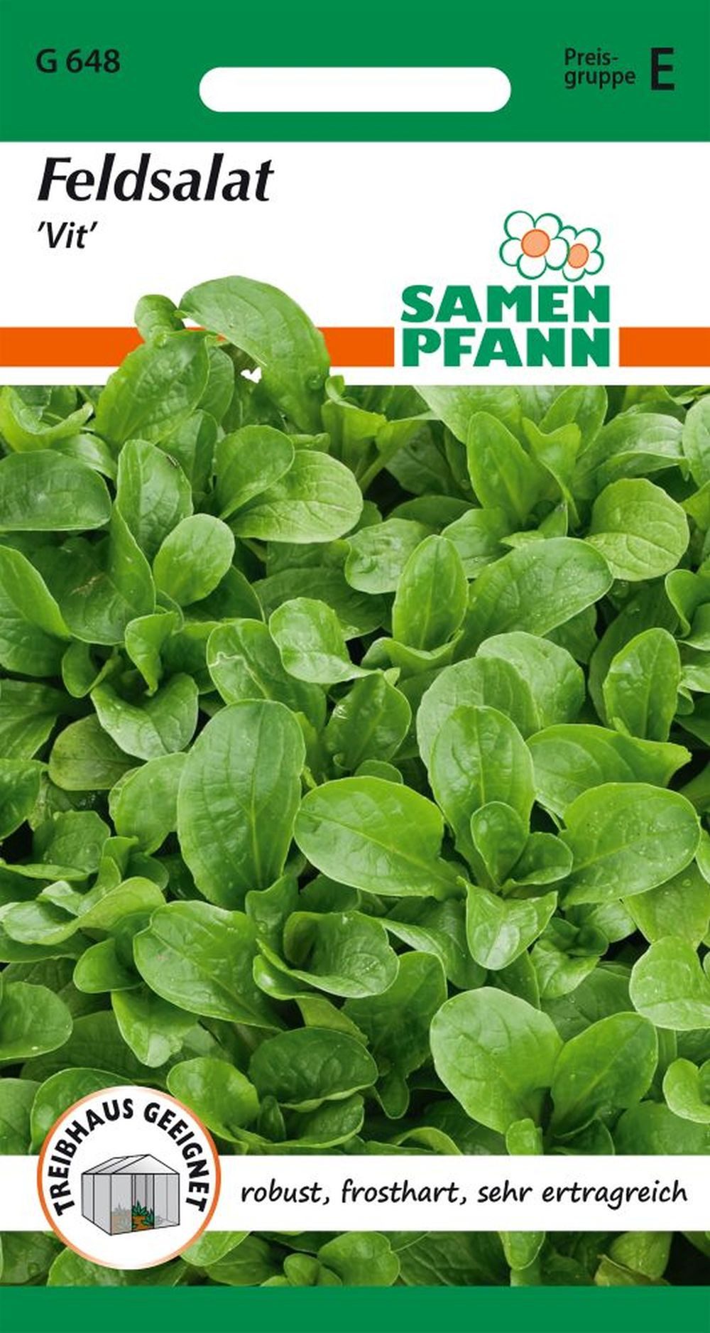 SAMEN PFANN Gemüsesamen Feldsalat, Vit - Saatgut Salat-Samen Samen, Valerianella locusta