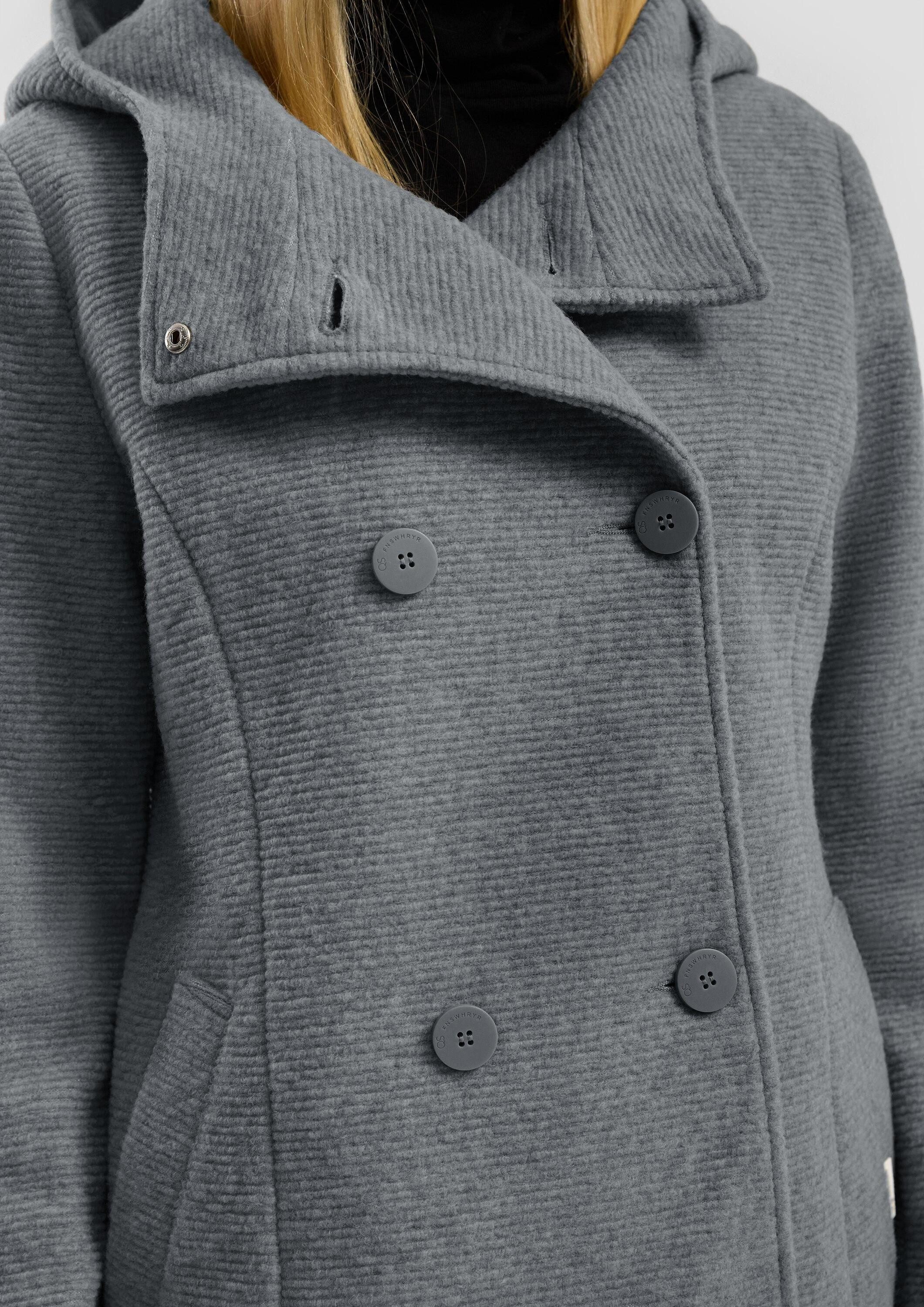 QS Funktionsjacke Outdoor-Jacke Jacke mit Kapuze