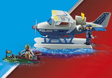 Playmobil® Konstruktions-Spielset Polizei-Wasserflugzeug: Schmuggler-Verfolgung (70779), City Action, (33 St), Made in Germany