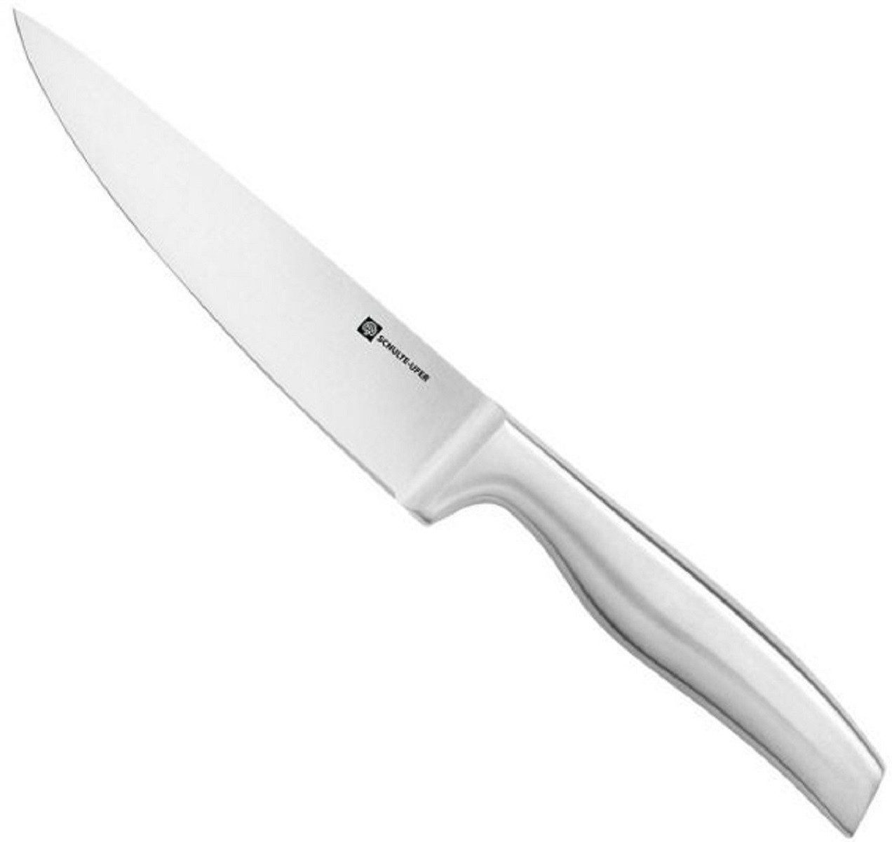 SCHULTE-UFER Kochmesser Kompakt Pro Serie, 15 cm Klinge, Edelstahl, fugenlos